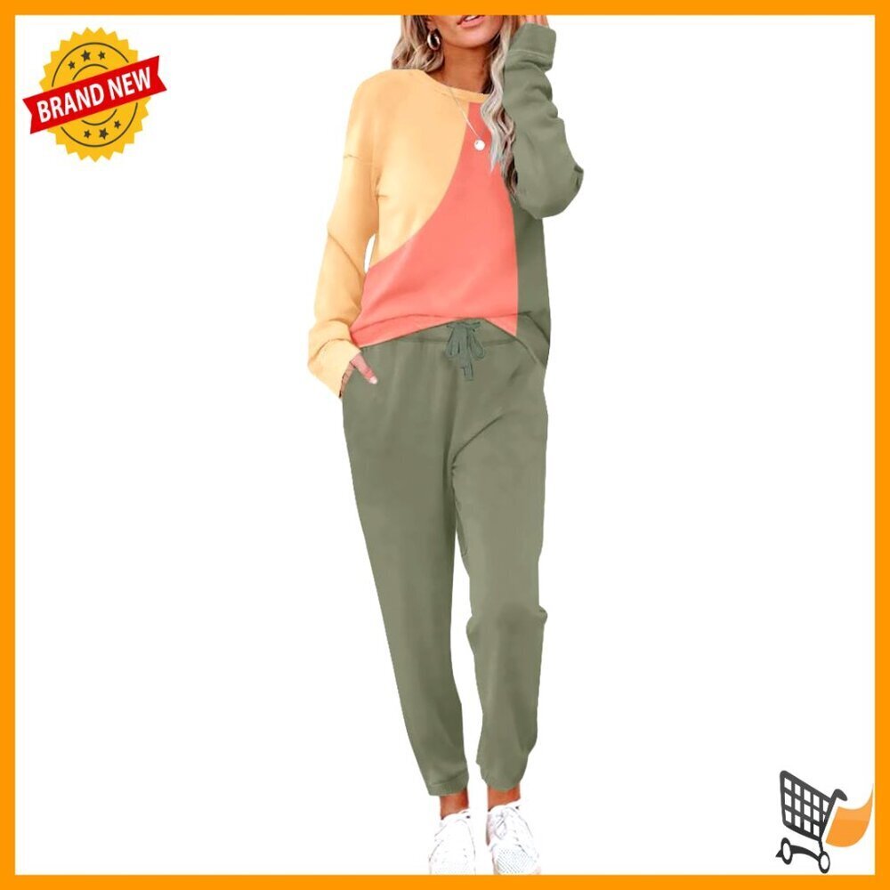 Soft Lounge Set Two Piece Sweatsuit Women's Athletic Tracksuit Comfortable